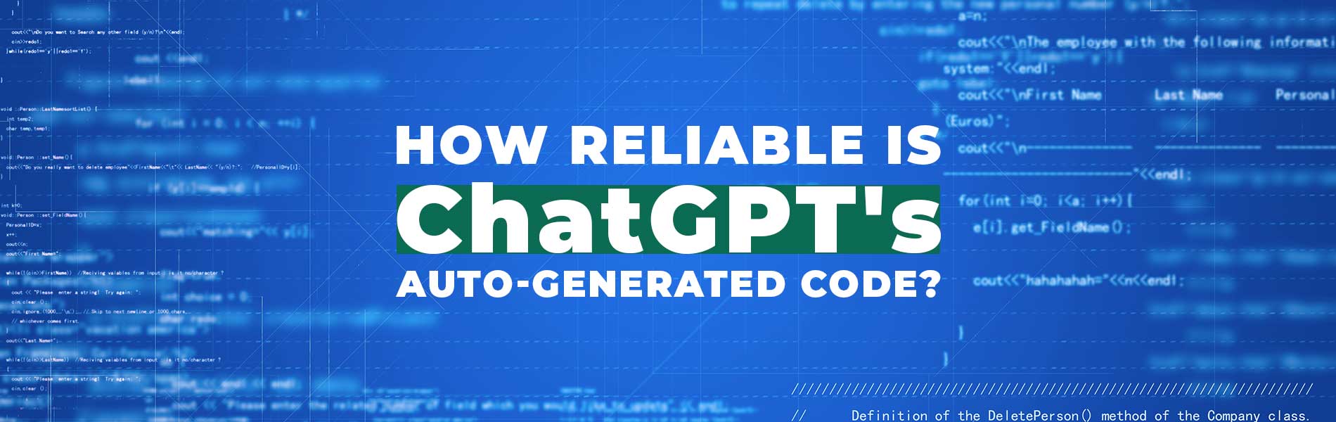 How Reliable is ChatGPT’s Auto-Generated Code?