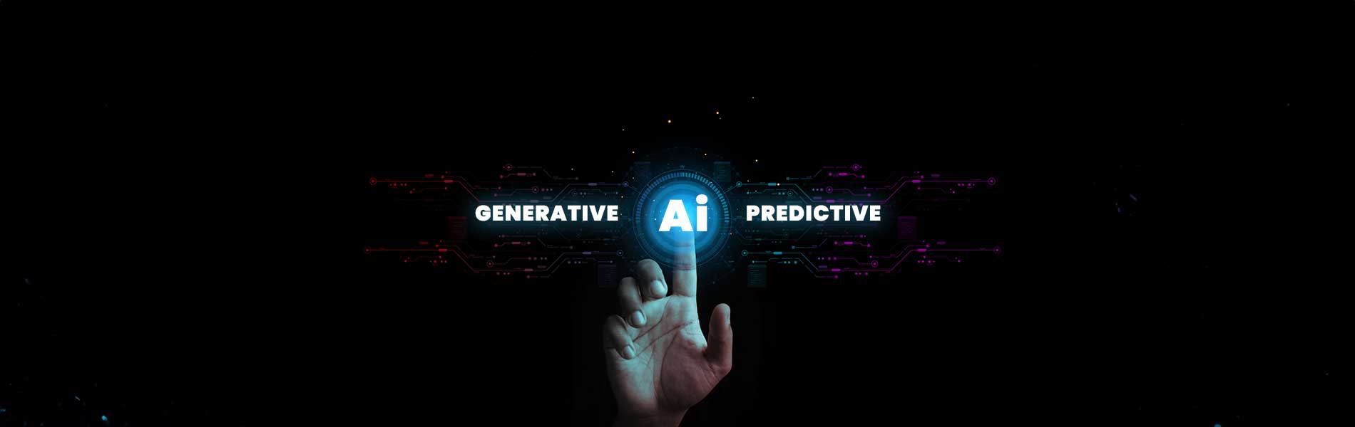 Generating or Predicting: The Two Faces of Artificial Intelligence